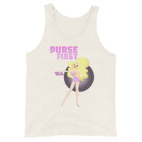 Purse First Tank Top