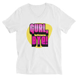 Gurl bye, Short Sleeve V-Neck T-Shirt