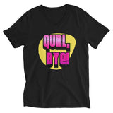 Gurl bye, Short Sleeve V-Neck T-Shirt