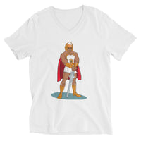 She-man Short Sleeve V-Neck T-Shirt