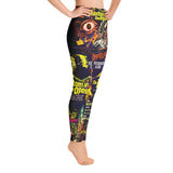 "Horror Posters" women's Yoga Leggings