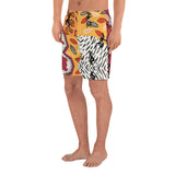 Afrika Men's Athletic Long Shorts