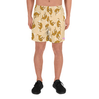 Tiger land Men's Athletic Long Shorts