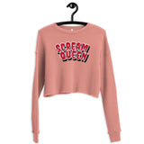 "SCREAM QUEEN" Crop Sweatshirt