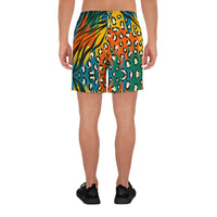 Wild Texture Men's Athletic Long Shorts