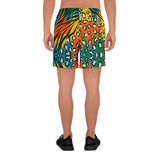 Wild Texture Men's Athletic Long Shorts