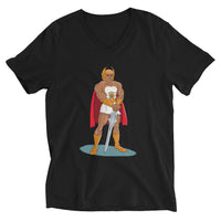 She-man Short Sleeve V-Neck T-Shirt