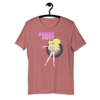 Purse First Short-Sleeve  T-Shirt