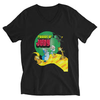 Friends of Judy Short Sleeve V-Neck T-Shirt