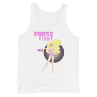 Purse First Tank Top