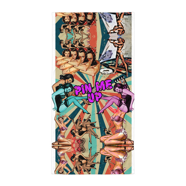 "Pin Me Up" Beach Towel